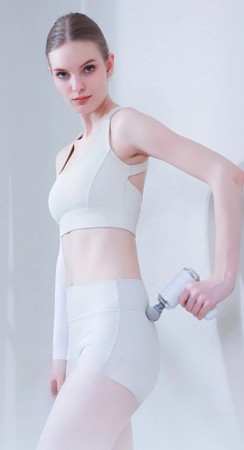 Powerful Fascia Machine Gun Small Strong Low-noise Relieve Pain Muscle Massager Pistol Professional Electric Massage Device
